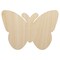 Butterfly Solid Unfinished Wood Shape Piece Cutout for DIY Craft Projects